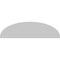 Ekena Millwork Elliptical Sunburst Architectural Grade PVC Pediment, 42"W x 11-1/2"H x 2"P PEDPS042X115ELL01 - alternate 3